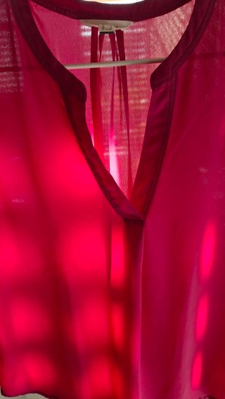 Blusa Cortefiel fucsia