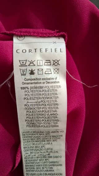 Blusa Cortefiel fucsia
