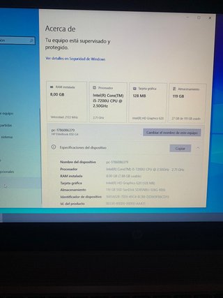 Portátil HP Zbook 14U G6 14" TÁCTIL i5 8a 16Gb RAM