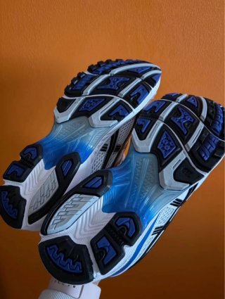 Asics Gel Zapatillas Deportivas Blancas y Azules