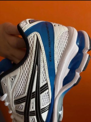 Asics Gel Zapatillas Deportivas Blancas y Azules