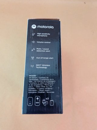 Vigilabebés de Audio Motorola Nursery PIP10