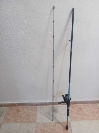 Caña de Pescar con Carrete Spinning