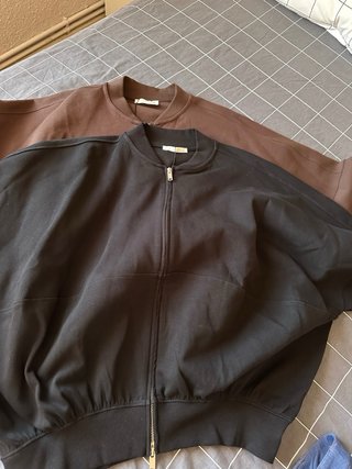 2 Sudaderas Zara con Cremallera