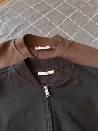 2 Sudaderas Zara con Cremallera