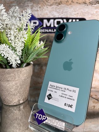 iPhone 16 plus 256gb con garanzia accessori e cambio