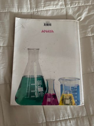 Libro de texto Física y Química 1o de la eso ANAYA