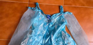 Disfraz Elsa Frozen Talla 7-8 años. Disney