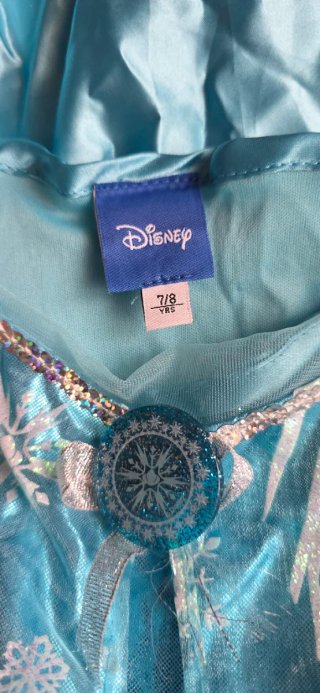 Disfraz Elsa Frozen Talla 7-8 años. Disney