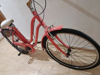Bicicleta Paseo 26 Rosa
