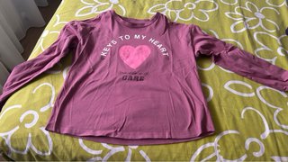Lote camisetas manga larga niña talla 9-10.