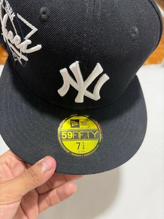 Gorra New Era Yankees Negra Talla 7 1/4