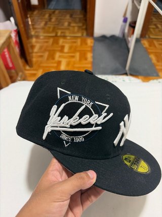 Gorra New Era Yankees Negra Talla 7 1/4
