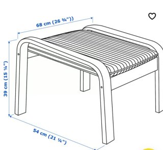 Sillón Mecedora y Reposapiés Poäng