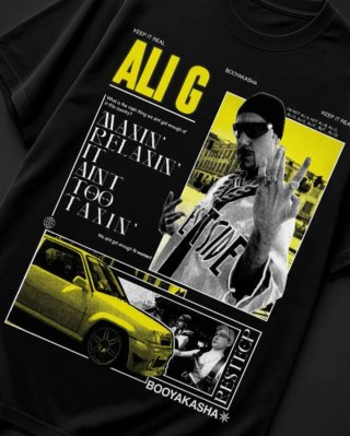 Camiseta Ali G Booyakasha consulta talla