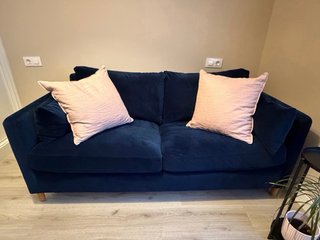 Sofá Cama Azul - Maisons du Monde, modelo JULIAN