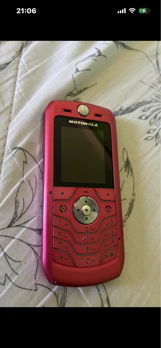 Teléfono Móvil Motorola Rojo
