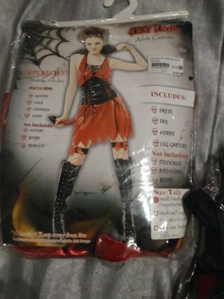 2 Disfraces de Halloween (Hombre y Mujer)