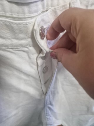 Jeans bianchi Zara taglia 42 italiana