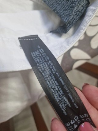 Jeans bianchi Zara taglia 42 italiana