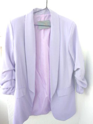 Blazer Morado Talla Única