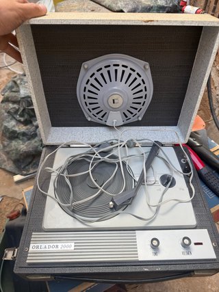 Tocadiscos Orlador 2000 Maletín Vintage