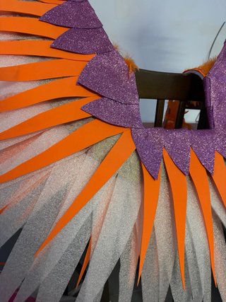 Disfraz Carnaval Alas Plumas