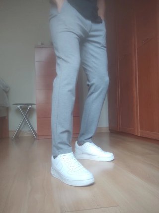 Pantalón de Vestir Gris