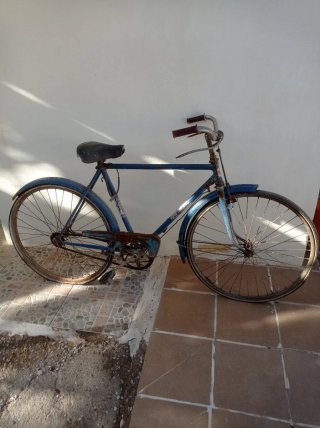 Bicicleta Orbea Antigua Azul Años 60