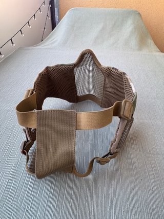 Máscara táctica camuflaje malla