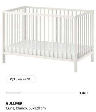 Cuna Ikea Gulliver 60x120 cm