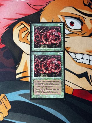 Lote MTG - Marsh Viper (The Dark, 1994) Vintage EN