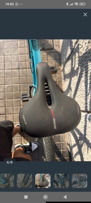 Bicicleta azul