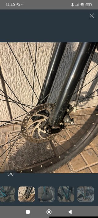 Bicicleta azul