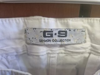 Pantalone bianco uomo G9 taglia 46 italiana