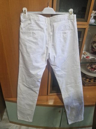 Pantalone bianco uomo G9 taglia 46 italiana