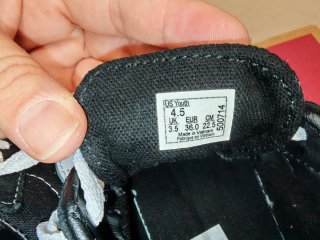 Zapatillas Vans Negras Talla 36