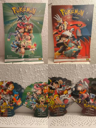 Lotto: Poster e ventagli Pokémon