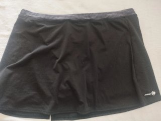 Falda de pádel negra