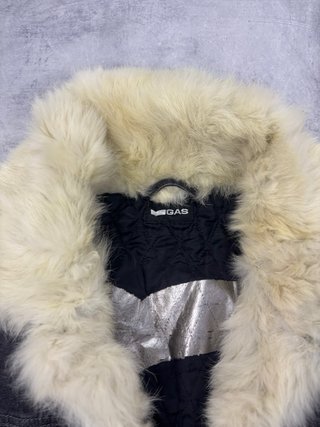 Cappotto GAS grigio con pelliccia