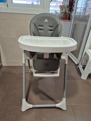 Silla de comer KIDIZ gris