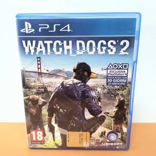 WATCH DOGS 2 PS4 SONY PLAYSTATION 4 PAL ITALIANO