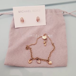 Conjunto Pendientes y Pulsera Michael Kors