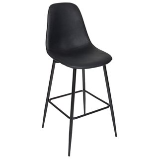 Taburete de bar Amber negro · HD0190