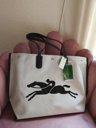 Bolso Longchamp Paris Blanco