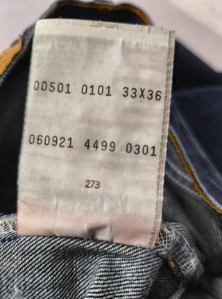 Levi's 501 Vaqueros Vintage Azul Oscuro W30
