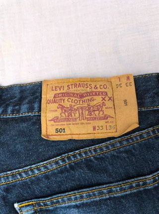 Levi's 501 Vaqueros Vintage Azul Oscuro W30