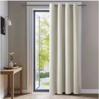 Cortina opaca blackout beige 30 cm