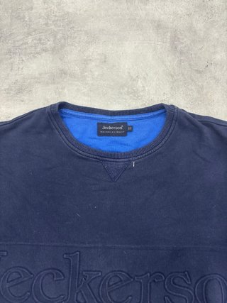 Felpa Jeckerson blu con righe