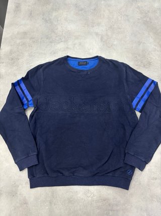 Felpa Jeckerson blu con righe